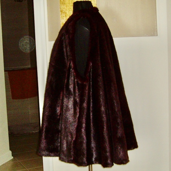 Faux Fur Mink Swing Coat/Vest - Picture 13 of 16